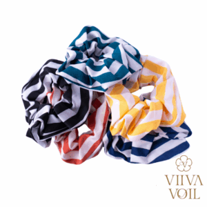 SCRUNCHIE DUBLIN P- listra e estampa