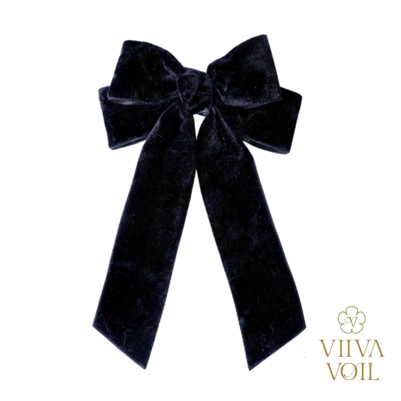 Laço Veludo Fita -Presilha