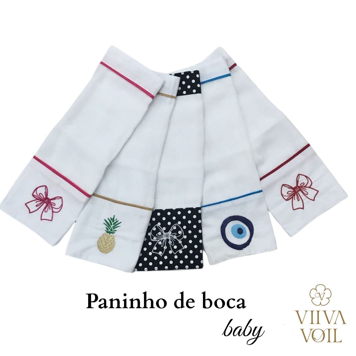 Paninho de Boca BORDADO