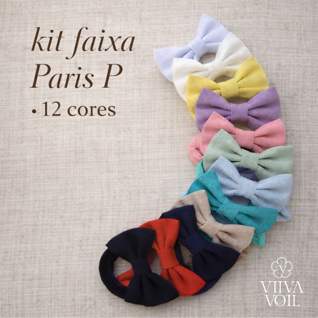 Kit Faixa Paris P – 12 cores